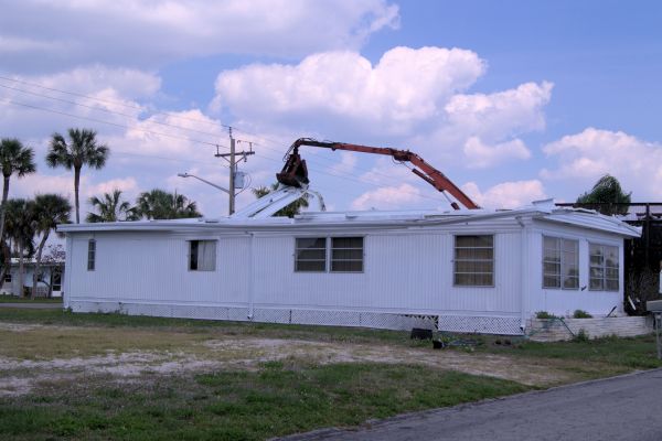 Mobile Home Demolition in Pensacola