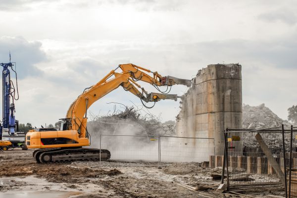 Silo Demolition in Pensacola