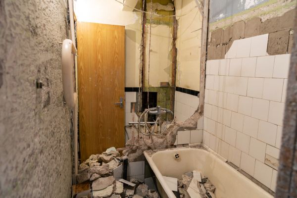 Shower Tile Demolition in Pensacola