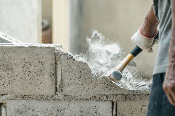 Block Wall Demolition in Pensacola